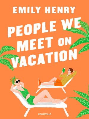 cover image of People We Meet on Vacation